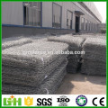 Malha hexagonal pesada galvanizada revestida de PVC / caixa gabion / gaiolas de pedra